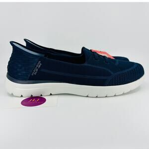 Skechers Women's Slip-ins: On-the-GO Flex - Top Notch Navy 136543W Size 11 Wide